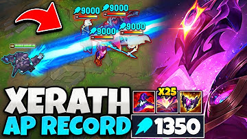 THE MOST FED XERATH GAME YOU