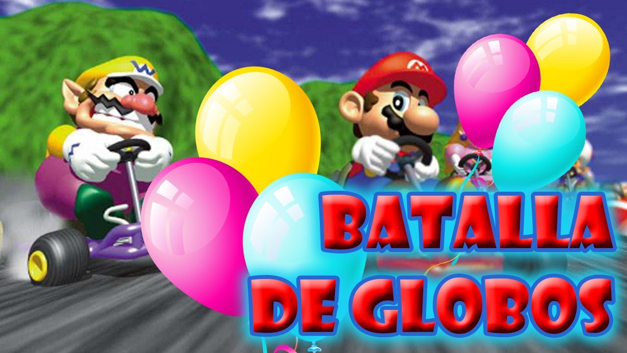 QUE DICES!?!?!? - Mario Kart Batalla de globos - YouTube