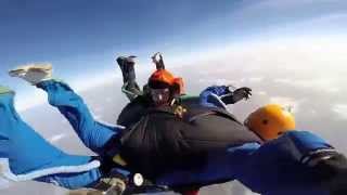 Pete Speight's skydive Level 1 Instructor Sally