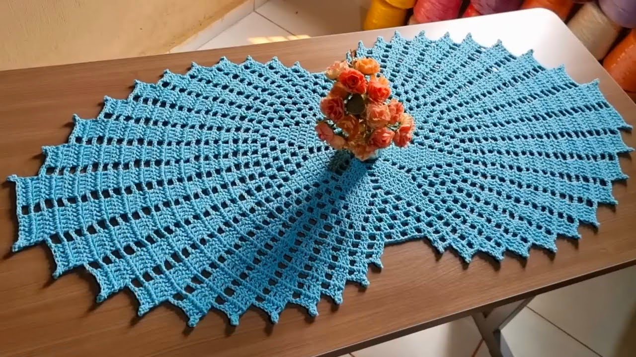 Caminho De Mesa Luísa 💙/ Passo a Passo/ @Rogercroche2