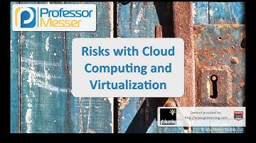 Risks with Cloud Computing and Virtualization - CompTIA Security+ SY0-401: 2.1