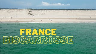 Exploring the Breathtaking Biscarrosse Coast with DJI Mini 3 Pro - Aerial Adventure in France! | 4K