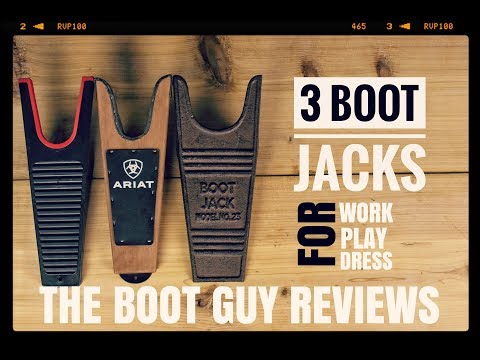 THREE BOOT JACKS for Review [ The Boot Guy Reviews ]