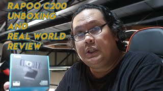 Rapoo C200 Unboxing and Review