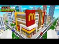 COSTRUISCO UN MC DONALD NELLA MIA CITTÀ SU MINECRAFT - Ep. 1