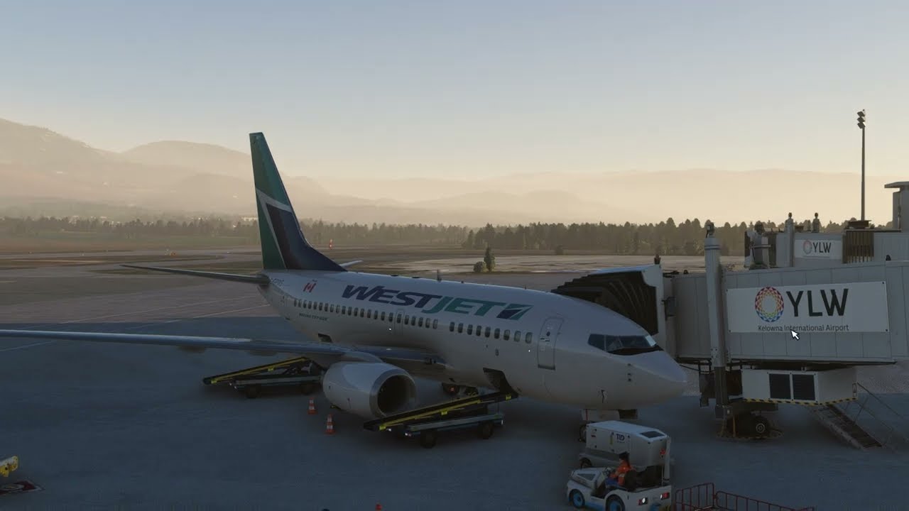 [MSFS] 737-600 Kelowna to Vancouver | CYLW - CYVR
