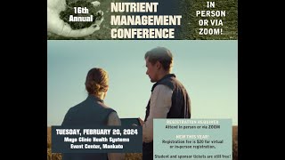 Nitrogen rate and timing for corn production in SE MN, Jeff Vetsch, University of Minnesota
