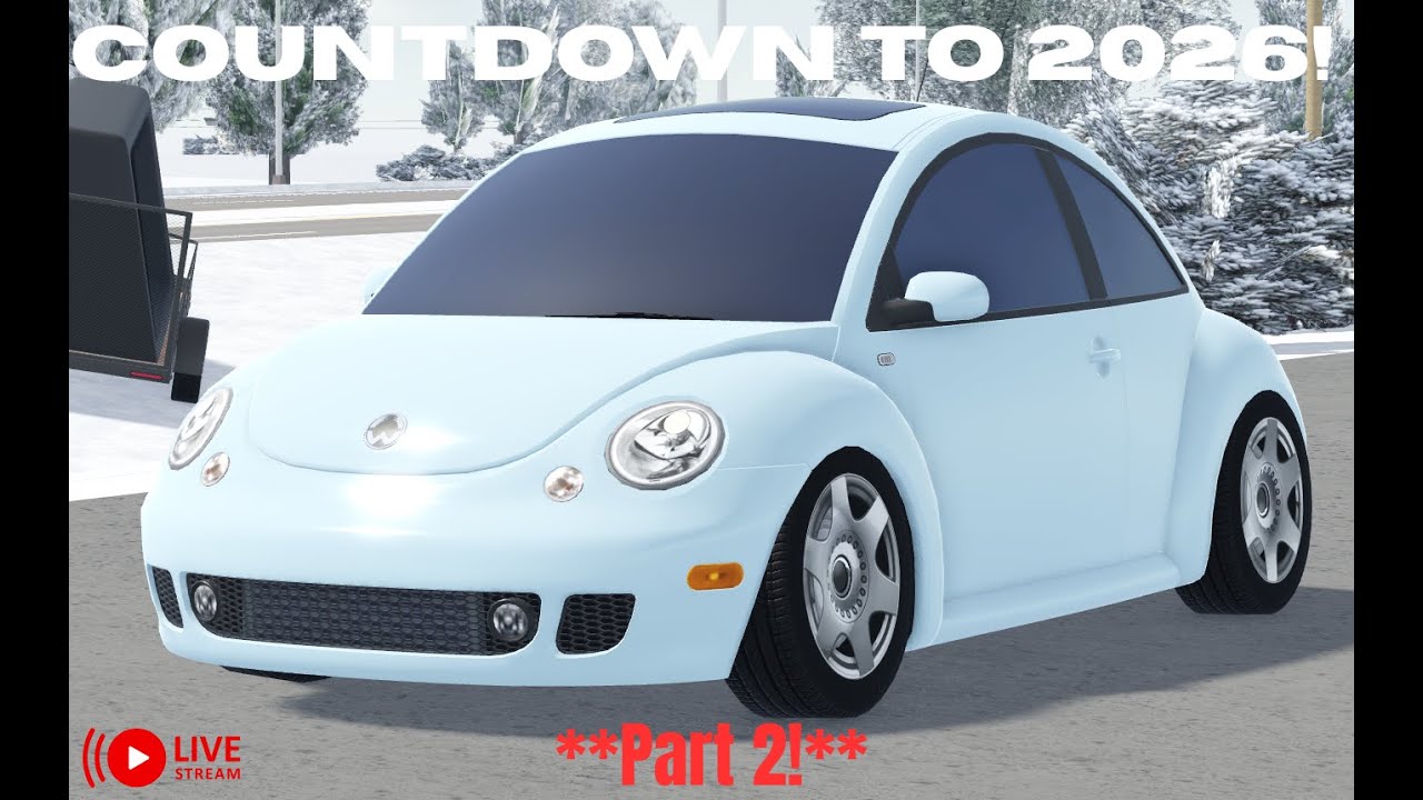LIVE PLAYING ROBLOX AND COUNTING DOWN FOR 2026 Part 2 YouTube 
