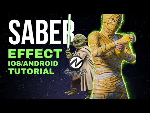 SABER EFFECT TUTORIAL  ios/android NodeVideo #pubg #pubgedit #tutorial #sabereffect