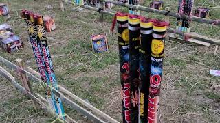 Persiapan Menuju Pesta Kembang Api Malam Takbiran Idul Fitri 1443H di Lapangan Timahan 01 05 2022