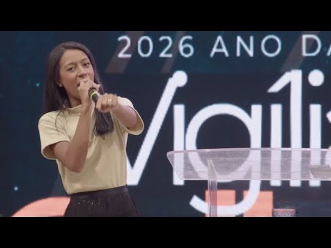 Thalita Santana na vigília da colheita Ad Brás Campinas