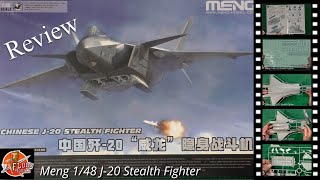Meng 1/48 J20 Stealth Fighter Review