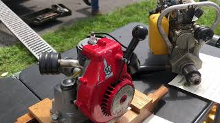 Miniature Model Gas Engine Ohlson Rice Engine O\&R Drill