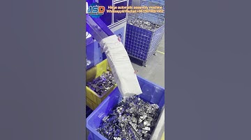 Full automatic Door hinge assembly machine line with CCD visual inspection machine #ccd #hinge