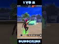 1 vs 2 perfect sensitivity // #shortsads #freefire #shortvideos #viralvideos #shortvideos