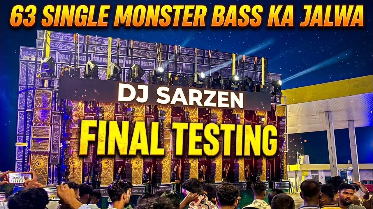 Dj sarZen 2nd Testing 😯 Koi nhi h Takkar me 👈🥵 Only Dj sarZen King 🔥