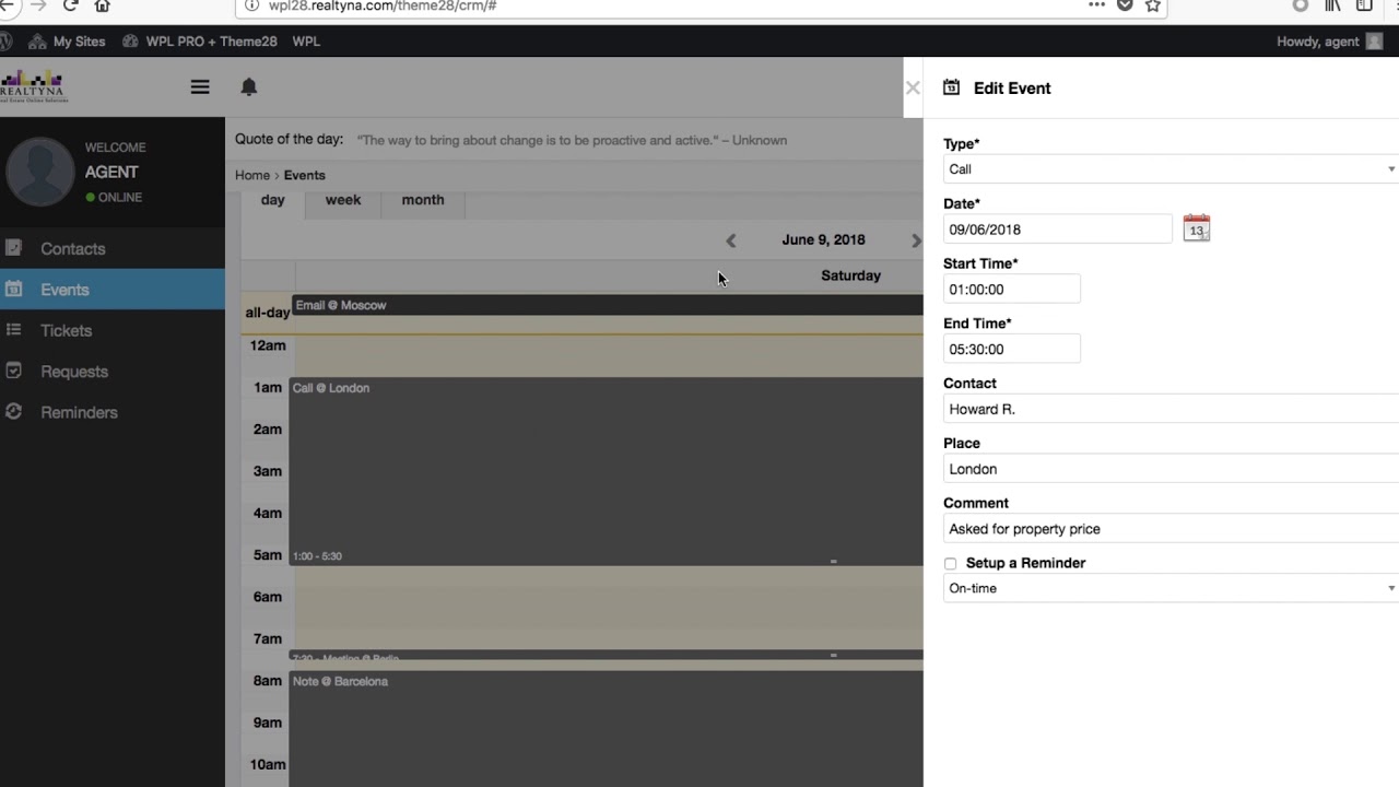 Real Estate CRM Add-on - Realtyna