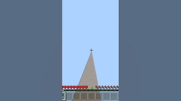 Water Bucket MLG from build limit!! #shorts