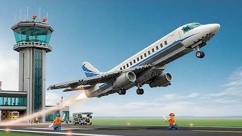 LEGO City: Airport Air Traffic Control – How Pilots and Towers Keep LEGO Skies Safe!