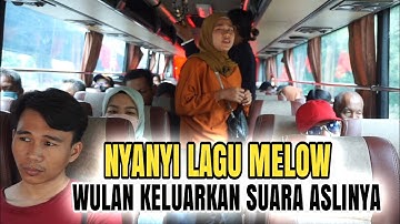 Ikuti Wulan ngamen dibus..!!!begini reaksi penumpang setelah denger lagu melow suara asli wulan