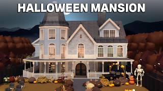 I BUILT A VICTORIAN HALLOWEEN MANSION IN BLOXBURG