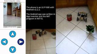 Control a robot via Internet