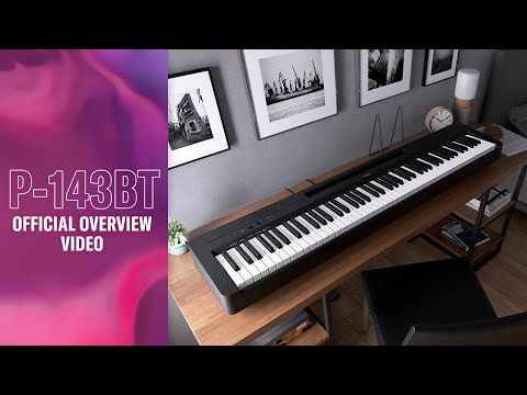 Yamaha P-143BT Digital Piano Overview - YouTube
