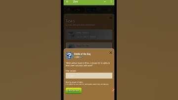 Zoo riddle of the day 5th / 6th January 2025|| Claim 1000 animal feed!