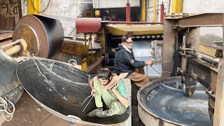 Top Most Incredible Manufacturing Process of Very Big Iron Sheet Pot Pan | How It's Made