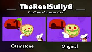 Otamatone Pizza Tower (Side by Side Comparison)