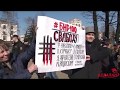 Задержания на площади Якуба Коласа в Минске