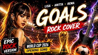 GOALS (LISA, Anitta & Rema) | FIFA World Cup 2026 Song | Epic Rock Cover !