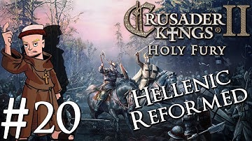 Crusader Kings 2 Holy Fury | By Jupiter | Part 20 | Eyeballing Athens