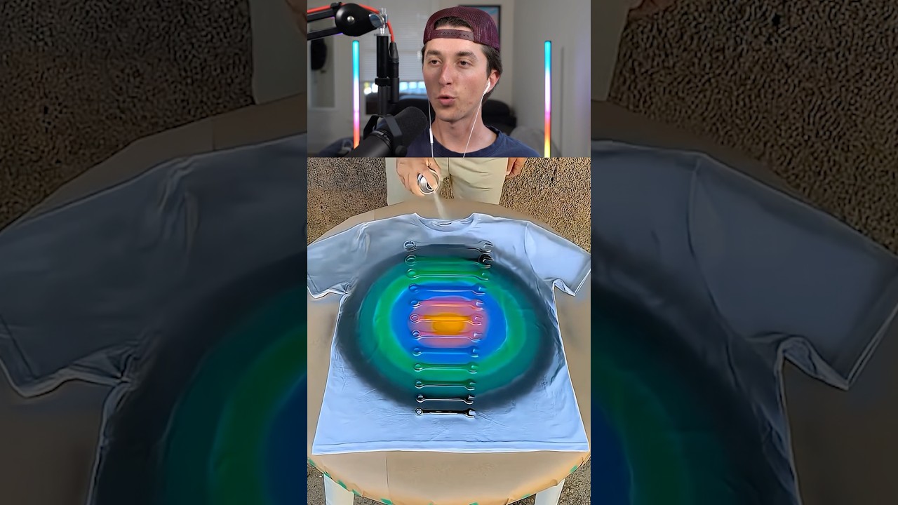 Spray Paint Shirt Challenge 🤯😳🤯