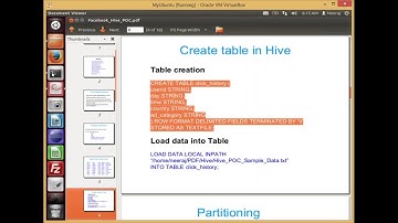Class 21 : Facebook Hive POC Part 1