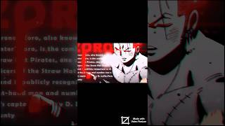 Zoro too tuff editing pack in bio @Molob