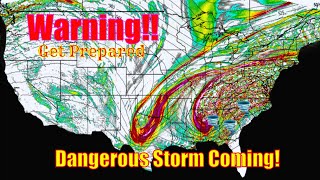 Monster Winter Storm, Tornadoes, Damaging Winds, Flooding & Major Snowfall - The WeatherMan Plus