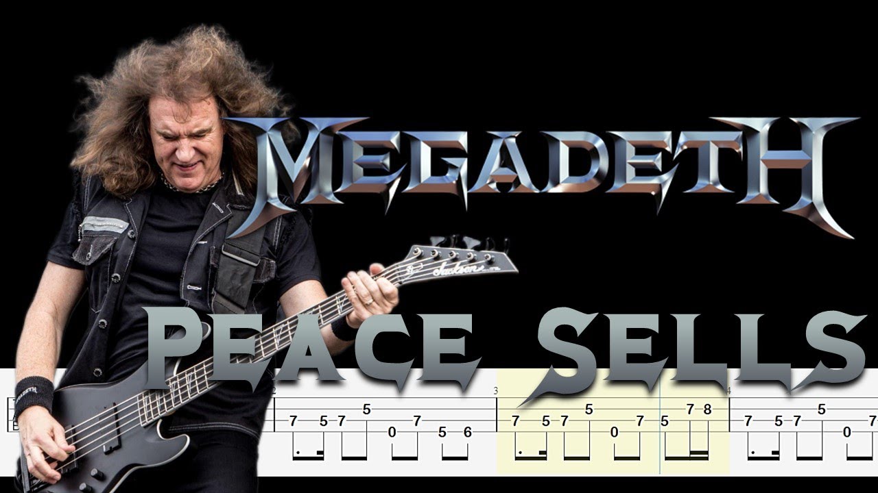 Megadeth - Peace Sells (Bass Tabs and Notation ) By @ChamisBass # ...