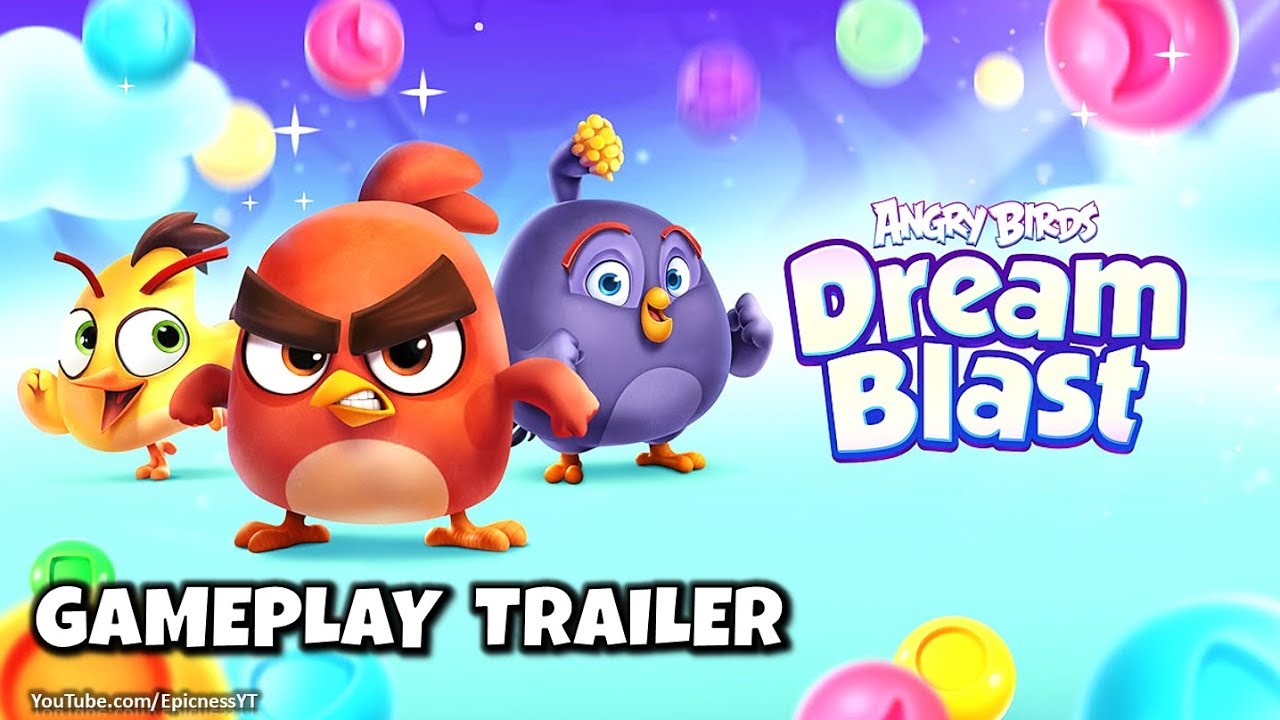 Angry Birds Dream Blast | Gameplay Trailer (iOS, Android)