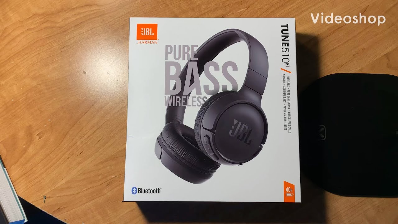 JBL Headphones Tune 510BT Wireless OnEar Headphones Unboxing & Review