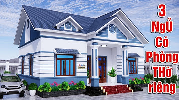 NHÀ CẤP 4 MÁI THÁI VẠN NGƯỜI MÊ | 3 PHÒNG NGỦ 1 PHÒNG THỜ  số 1408