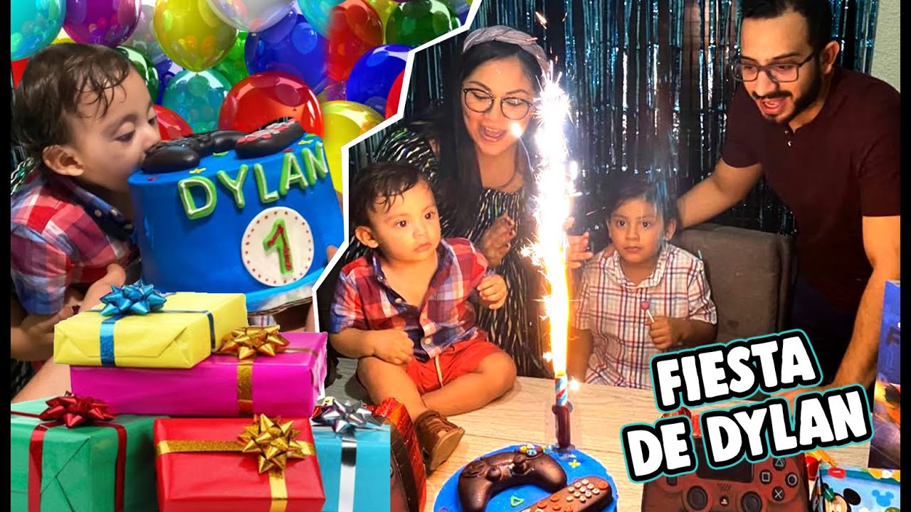 CUMPLEAÑOS DE DYLAN | ABRIENDO REGALOS | Family Juega