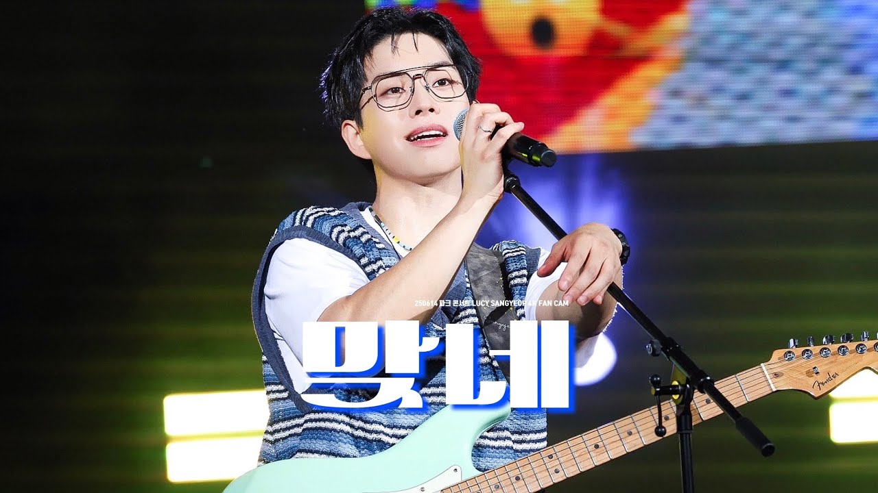 【4K】250614 맞네 - 루시(LUCY) 최상엽 Focus @ 파크 콘서트