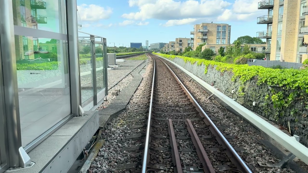Riding Copenhagen Metro - M1 line Northbound - Vestamager to Christianshavn - 4K HDR 60fps