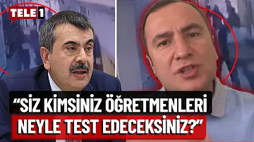 Kadem Özbay'dan Milli Eğitim Bakanı'na sert tepki: O öğretmene atılan yumruğu yüzünde hissetmeli!