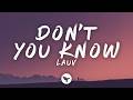 Lauv - Don't You Know (Lyrics)