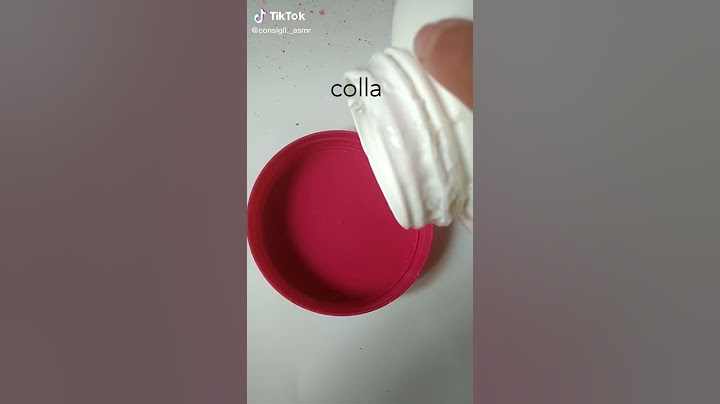 Como fazer slime só com dois ingredientes