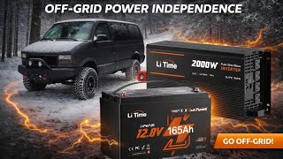 Off-Grid Setup, Li Time 2000watt : Better & Cheaper Than Jackery / EcoFlow?