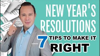 Details 7 TIPS to Make Your New Year's Resolutions Right/Dream Board/Owning the YEAR 2021 Guide