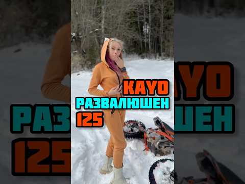 Мой первый выбор питбайка: Kayo Evolution 125 #oxo #прокатмото #эндуро